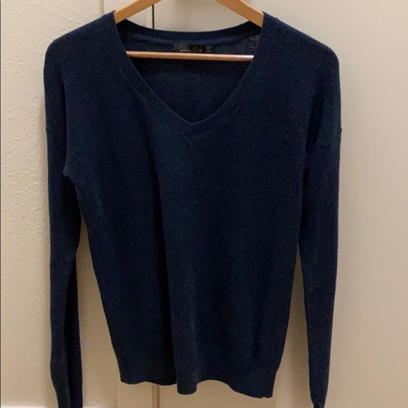 Prana Sweaters - Prana navy waffle weave sweater Small